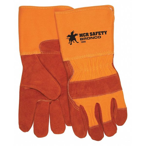 Leather Palm 45 Gauntlet Cuff, PK12