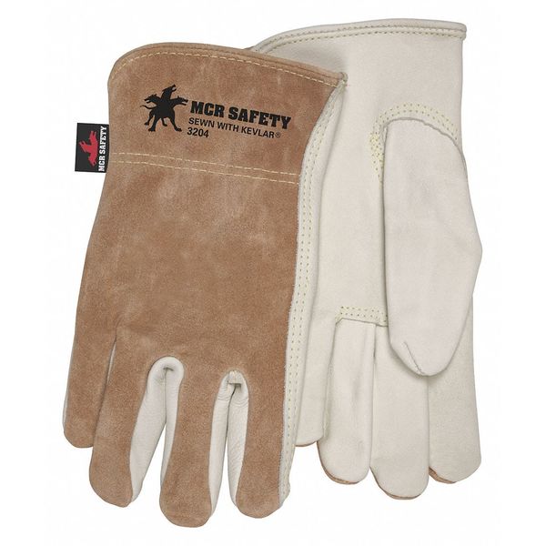 Select Cowhide Brown Split Back D, M, PK12