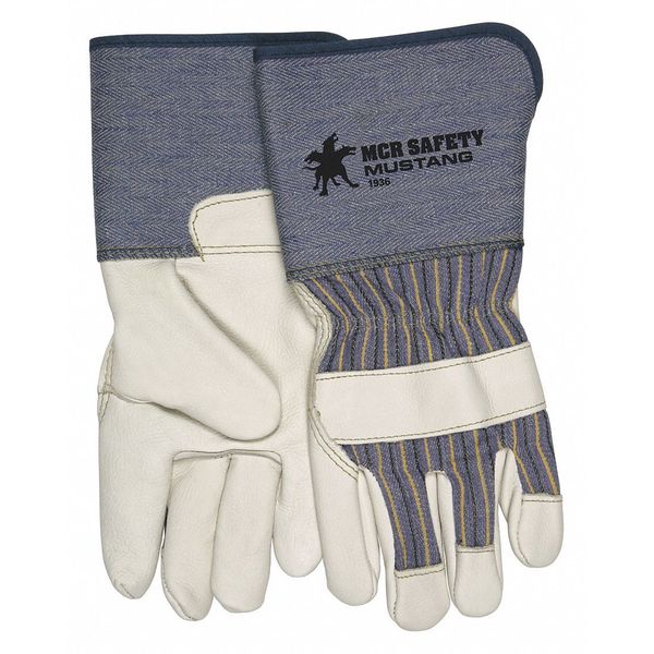 Mustang Prem Grain Lthr Palm 4.5, L, PK12