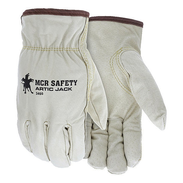 Artic Jack Cold Protection Drivers Gloves, Thermosock Lining, L, 12PK