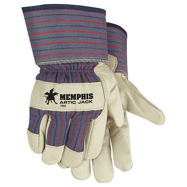 Artic Jack Cold Protection Gloves, Thermosock Lining, L, 12PK