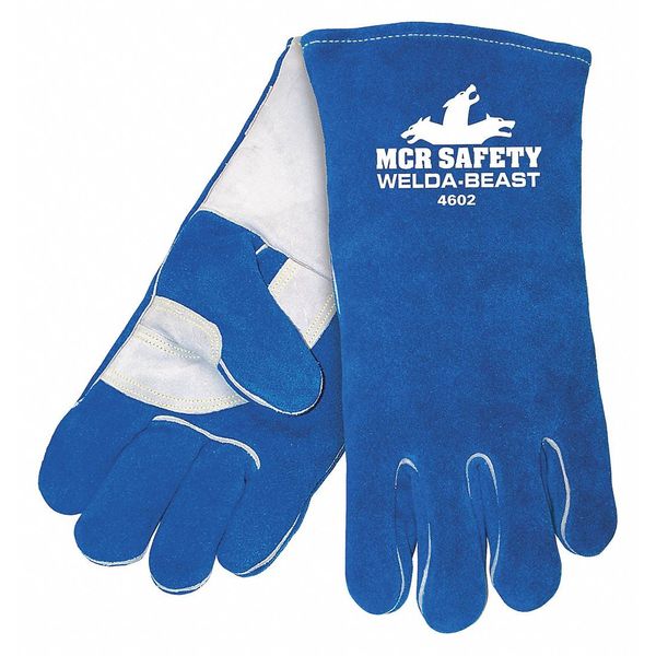 Welding Gloves, Cowhide Palm, XL, 12PK
