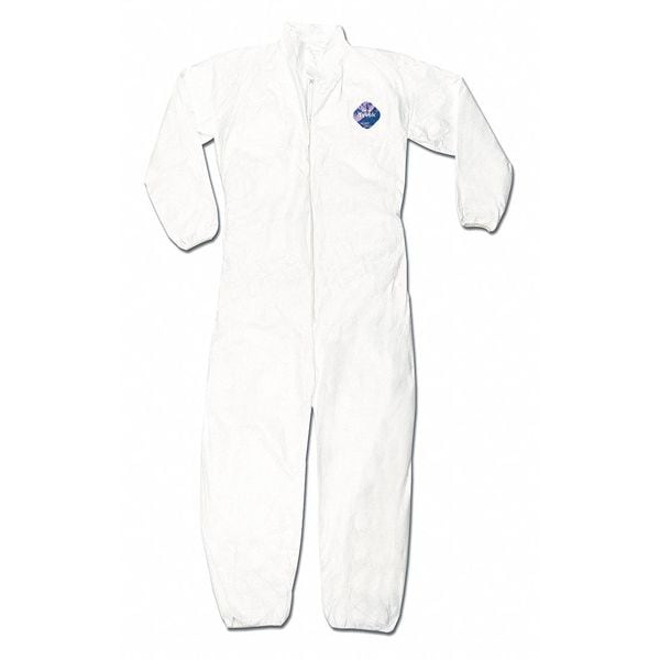 Tyvek Coverall W Sleeve Ankle, 3XL, PK25
