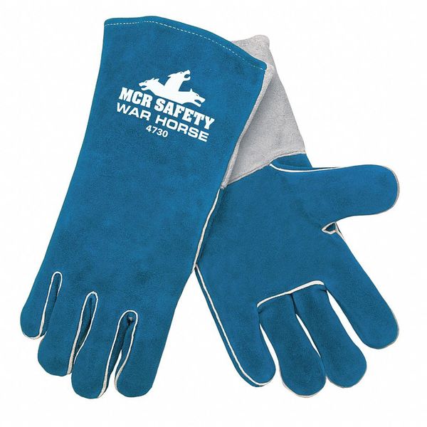 Welding Gloves, Cowhide Palm, XL, 12PK
