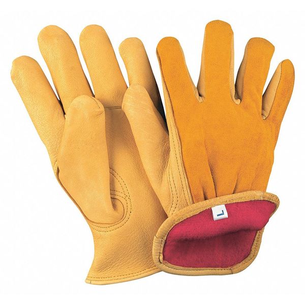 Deerskin Driver Split Back Keyst, XL, PK12