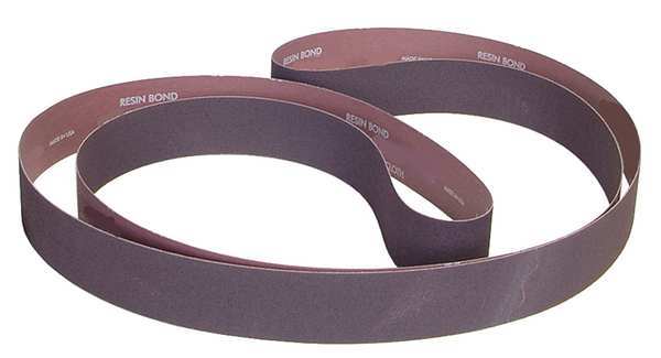 Sanding Belt, Coated, 3 in W, 132 in L, 36 Grit, Extra Coarse, Aluminum Oxide, R228 Metalite, Brown
