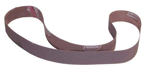 Sanding Belt, Coated, 3 in W, 90 in L, 36 Grit, Extra Coarse, Aluminum Oxide, R228 Metalite, Brown