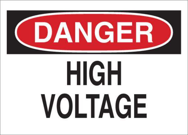 Danger Sign, 10X14