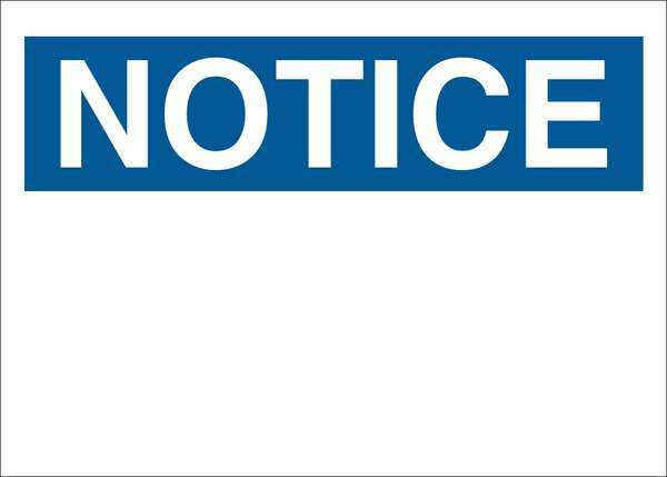 Notice Sign, 14