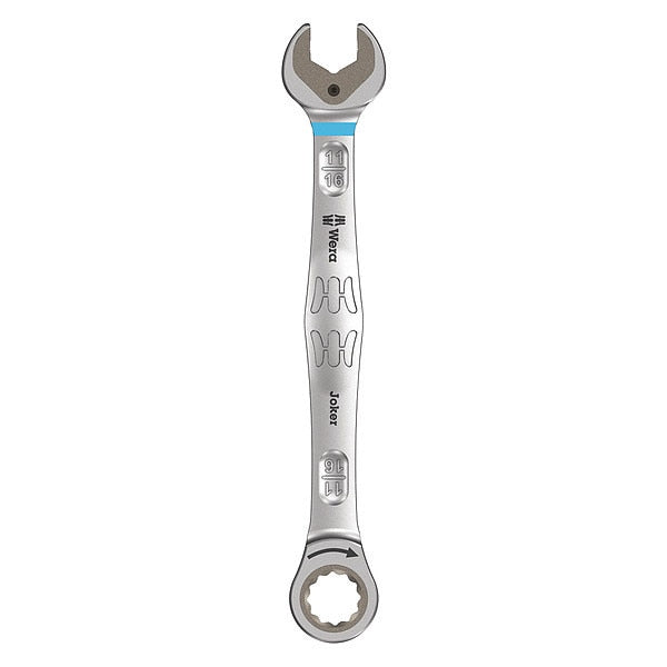 Ratcheting Wrench, Head Size 11/16 in.
