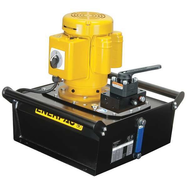 Hydraulic Pump, Electric, 1 hp, Induction Motor, 10,000 psi Max Pressure