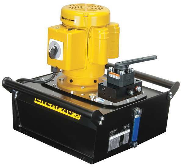 Hydraulic Pump, Electric, 3 hp, Induction Motor, 10,000 psi Max Pressure