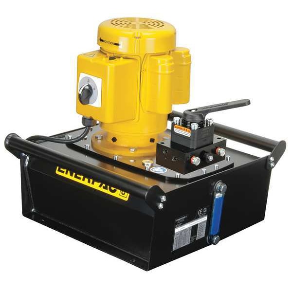 Hydraulic Pump, Electric, 1.5 hp, Induction Motor, 10,000 psi Max Pressure