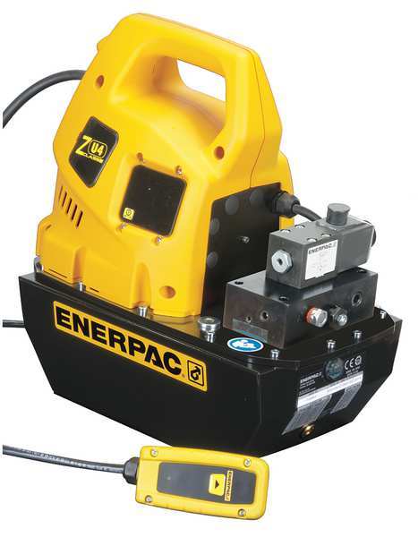 Hydraulic Pump, Electric, 1.7 hp, Universal Motor, 10,000 psi Max Pressure