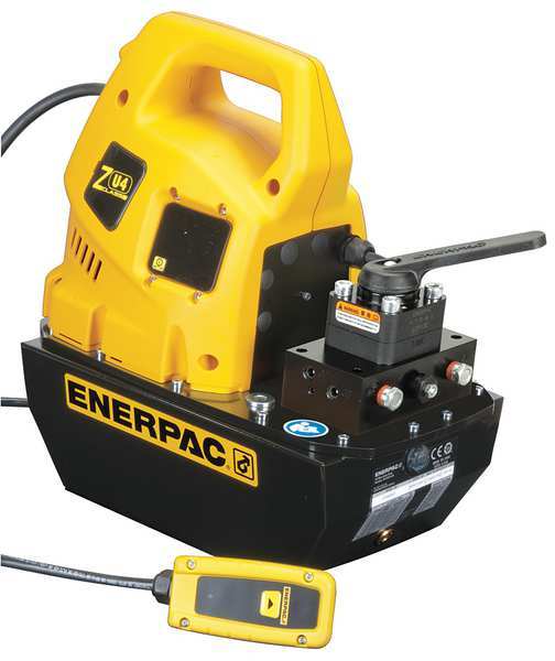 Hydraulic Pump, Electric, 1.7 hp, Universal Motor, 10,000 psi Max Pressure