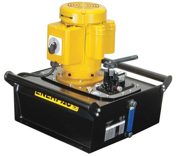 Hydraulic Pump, Electric, 1.5 hp, Induction Motor, 10,000 psi Max Pressure
