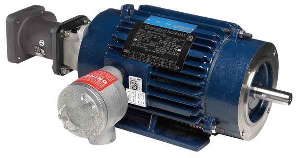 Vector Motor, 15 HP, 3600 rpm, 230/460V