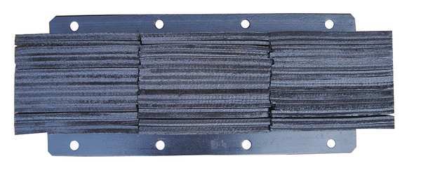 Dock Bumper, 30x6x13 In., Rubber