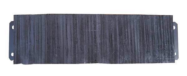 Dock Bumper, 10x4-1/2x38 In., Rubber