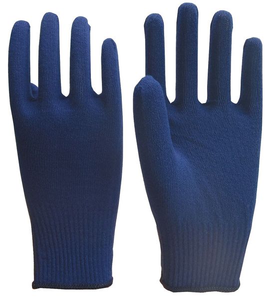 Winter Glove Liners, Navy, OneSize, Pr