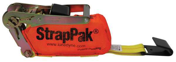 Tie-Down Strap, Ratchet, 30ft x 2In, 3335lb