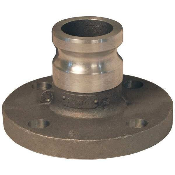 Flange Adapter, 2 In, 125 psi, Aluminum