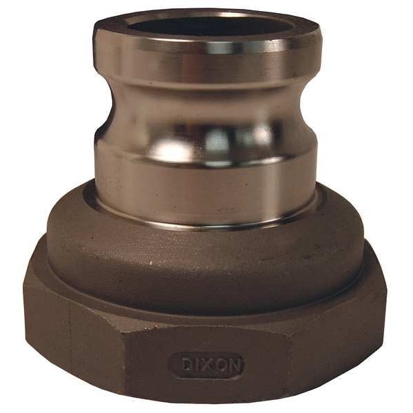Adapter, 2x3In, 250psi, Male Adapter x FNPT