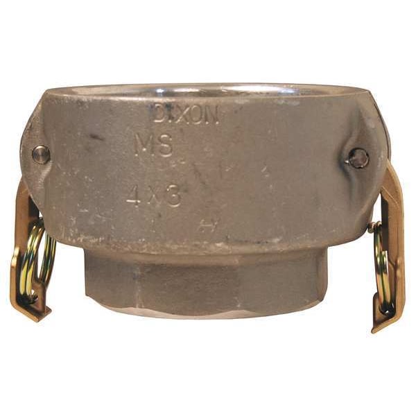 Coupler, 4 x 3 In, Female Coupler x FNPT