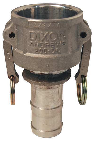 Coupler, 4 x 3 In, 100 psi, Aluminum