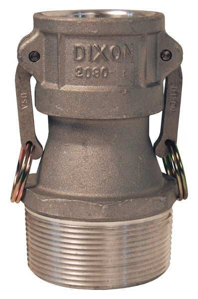 Coupler, 2 x 1-1/2 In, 250 psi, Aluminum