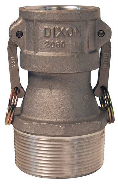 Coupler, 3 x 4 In, Female Coupler x MNPT