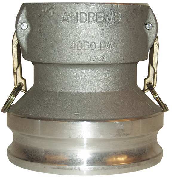 Reducing Coupler/Adapter, 2 x 4 In, 100psi