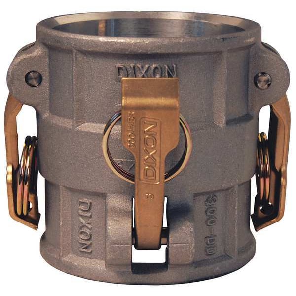 Spool Coupler, 3 x 3 In, 125 psi, Aluminum