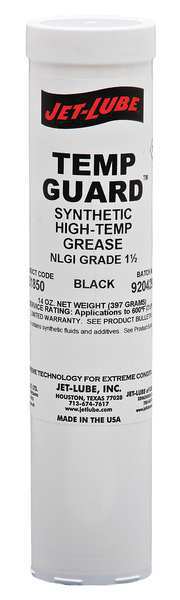 14 oz High Temperature Grease Cartridge Gray/Black