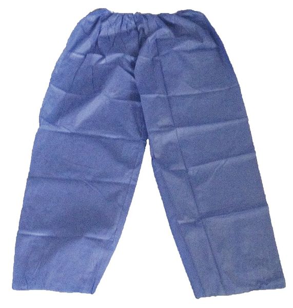 Disposable Pants , L/XL , Blue , polypropylene , Elastic Waist