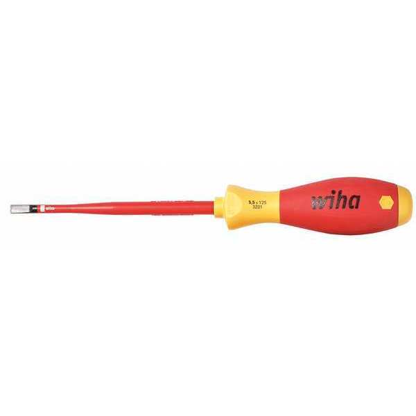 Insulated Slotted Screwdriver 1/4 in Round