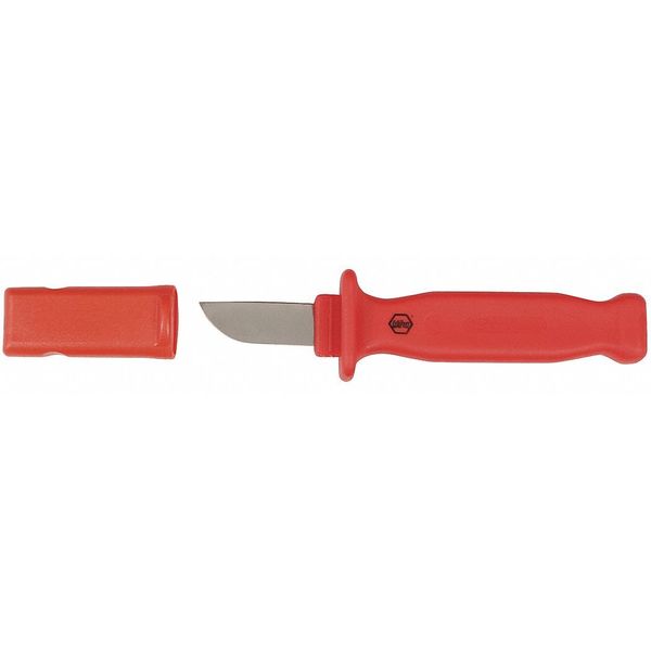 Skinning Knife, Straight, Molded Plastic, 8 1/2 in L.