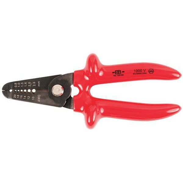 6 3/8 in Wire Stripper 20 to 10 AWG
