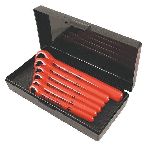 Insulatd Box Wrench Set, 3/8