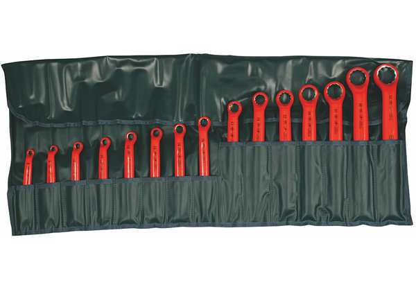 Insulated Box Wrench Set, 8 to 32mm, 15pc