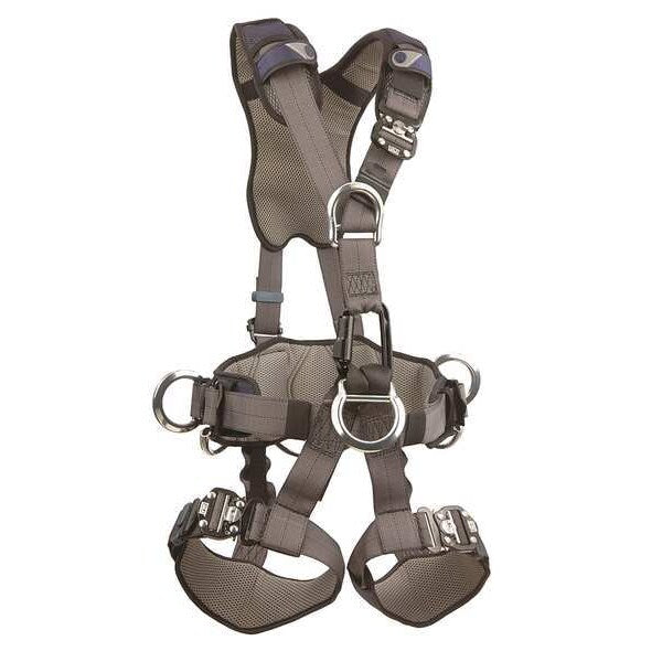 Rescue Full Body Harness, Crossover Style, XL, Repel(TM) Polyester