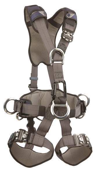 Rescue Full Body Harness, Crossover Style, M, Repel(TM) Polyester