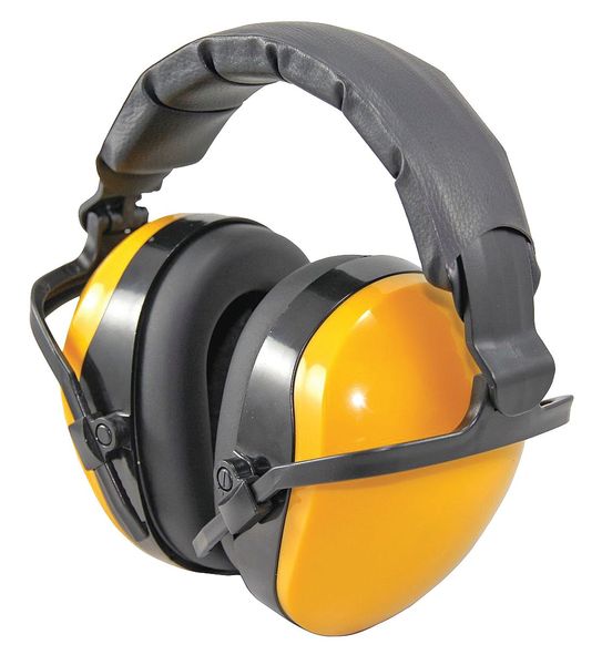 Over-the-Head Ear Muffs, 25 dB, Condor, Yellow