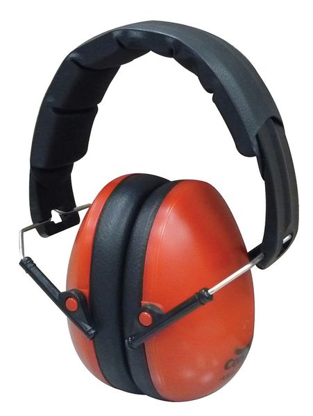 Over-the-Head Ear Muffs, 21 dB, Condor, Red