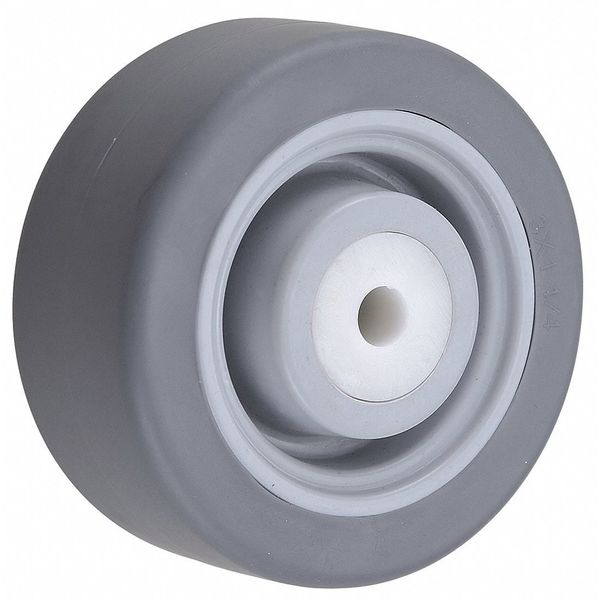 Caster Wheel, TPR, 3 in., 210 lb.