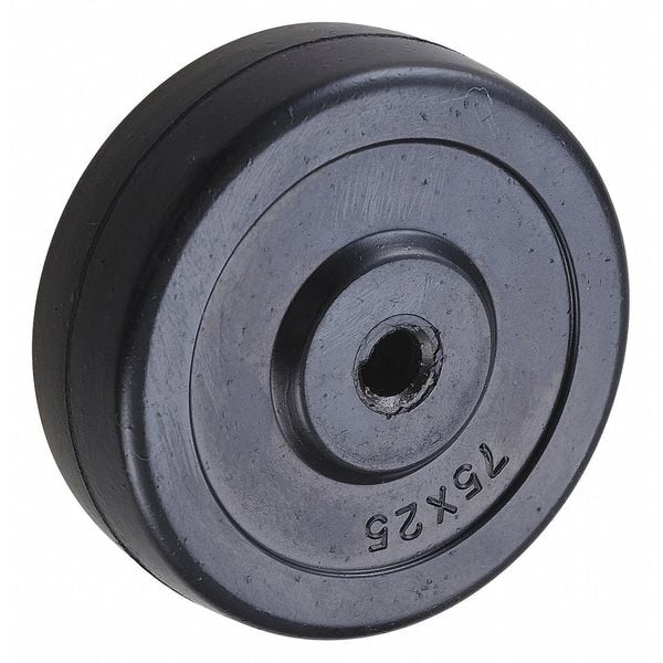 Caster Wheel, 125 lb., 1-3/16 in. Hub L