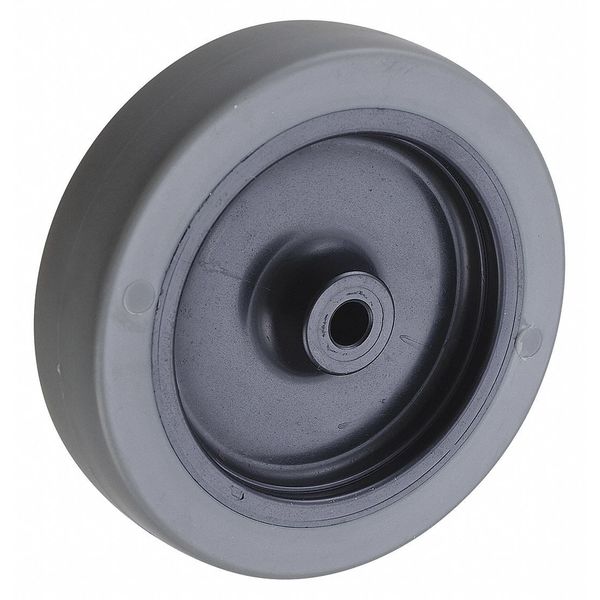 Caster Wheel, TPR, 4 in., 135 lb.