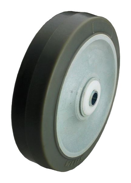 Caster Wheel, 275 lb., 1-3/8 in. Hub L, Wheel Color: Gray