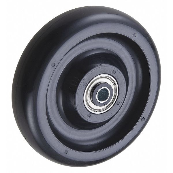Caster Wheel, Polyolefin, 5 in., 250 lb.