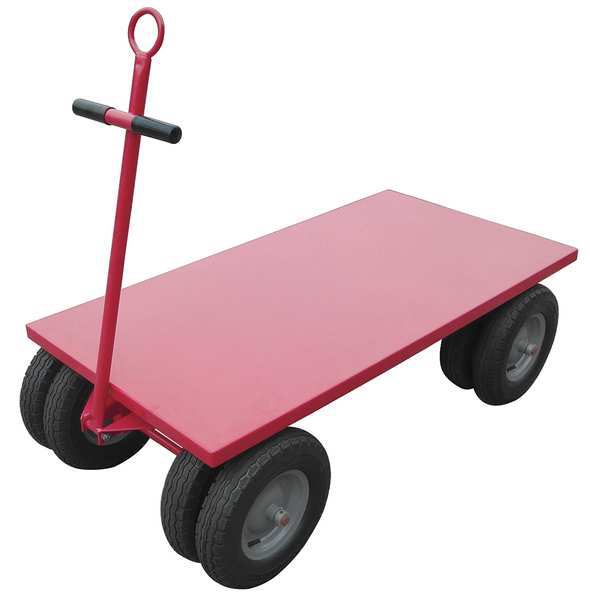 Wagon Truck, Flush Deck, 30x48, Cap 2500 Lb